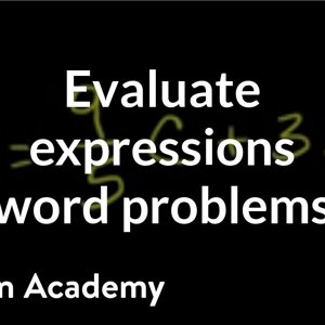 How to evaluate an expression using substitution | Algebra I | Khan Academy