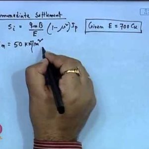 Advanced Foundation Engineering by Dr. Kousik Deb (NPTEL):- Lecture 11: Shallow Foundation - Settlement Calculation - I